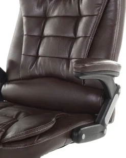 Clearance Beliani Tyotuoli Keinonahka Ruskea Royal