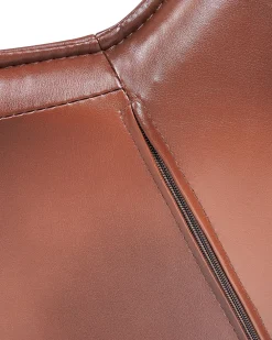 Clearance Beliani Tyotuoli Keinonahka Tummanruskea Newdale