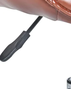 Clearance Beliani Tyotuoli Keinonahka Tummanruskea Newdale