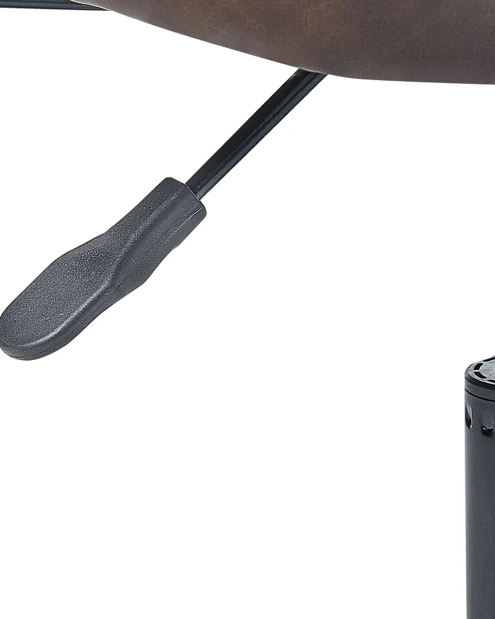 Tuolit<Beliani Tyotuoli Keinonahka Tummanruskea Algerita