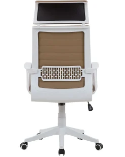 Online Beliani Tyotuoli Keinonahka Vaaleanruskea Leader