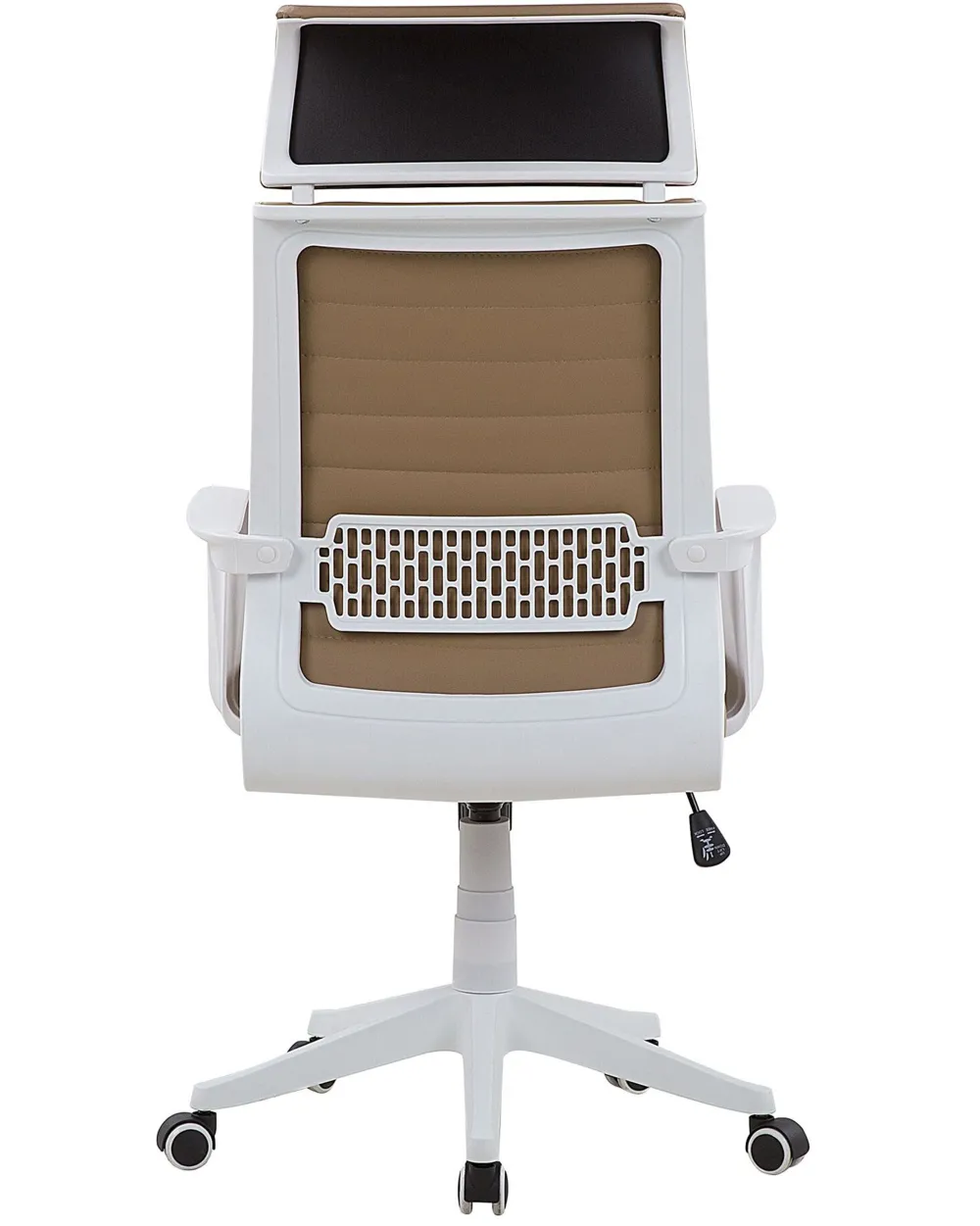 Online Beliani Tyotuoli Keinonahka Vaaleanruskea Leader