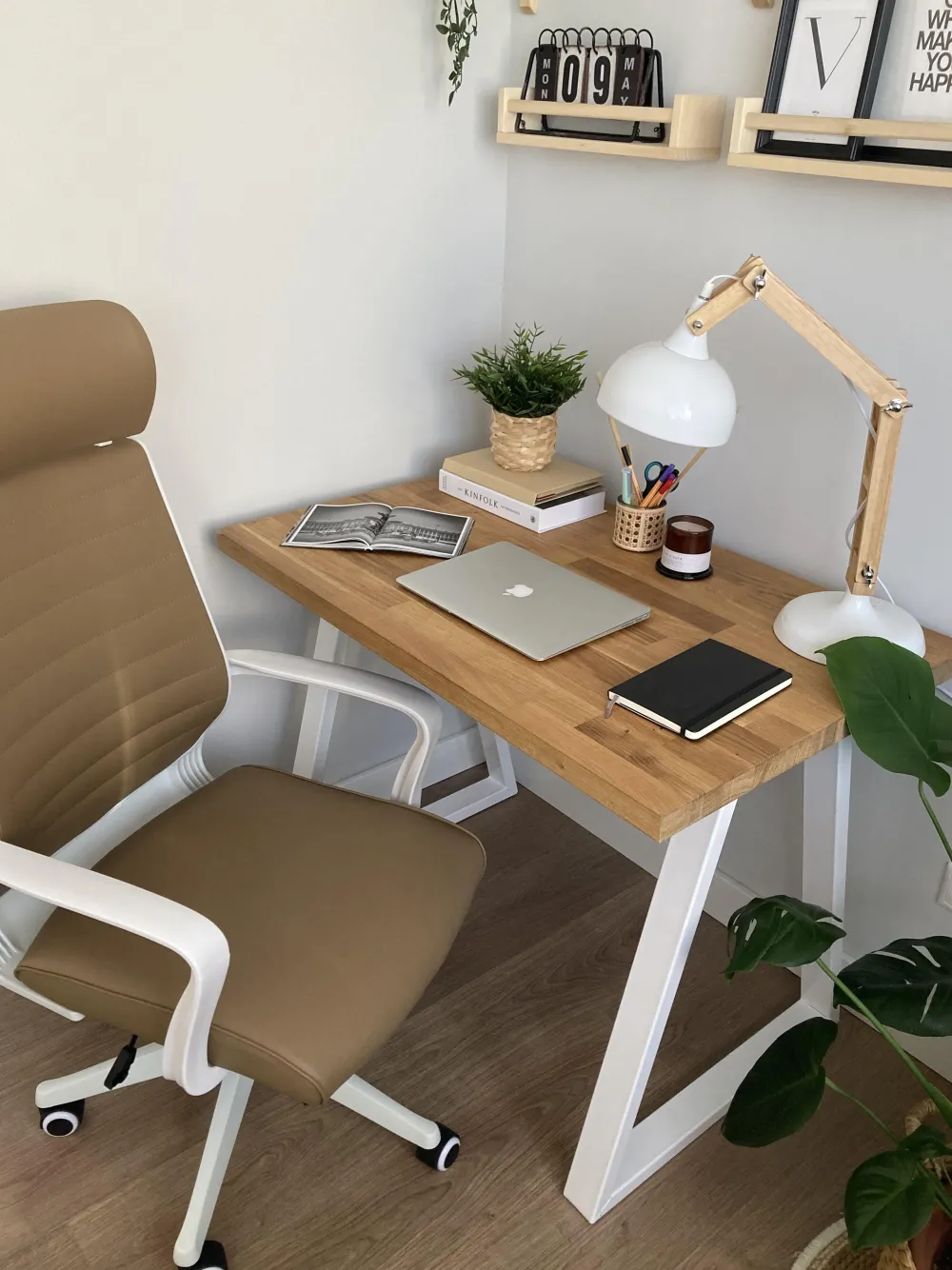 Online Beliani Tyotuoli Keinonahka Vaaleanruskea Leader