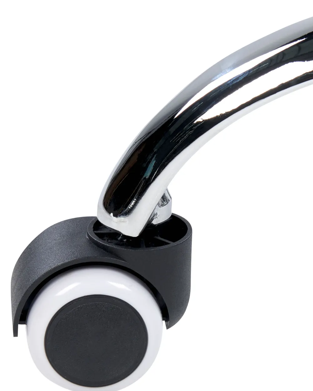 Store Beliani Tyotuoli Keinonahka Valkoinen Princess