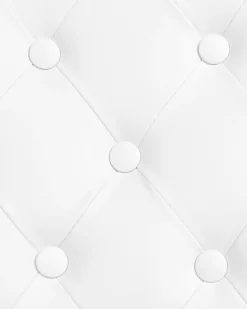 Store Beliani Tyotuoli Keinonahka Valkoinen Princess