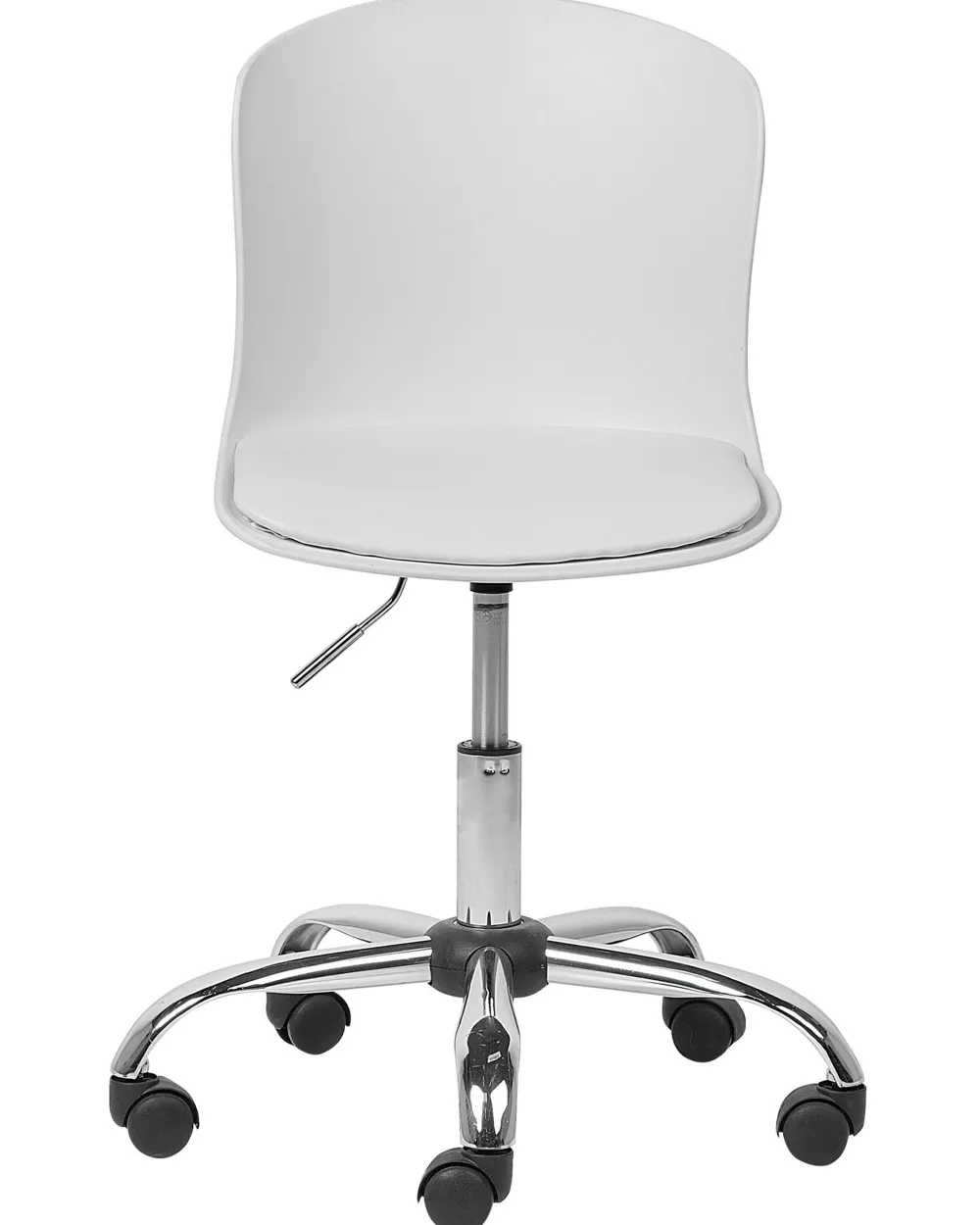 Outlet Beliani Tyotuoli Muovi Valkoinen Vamo