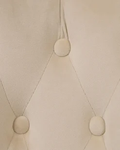 Best Sale Beliani Tyotuoli Sametti Beige Parrish