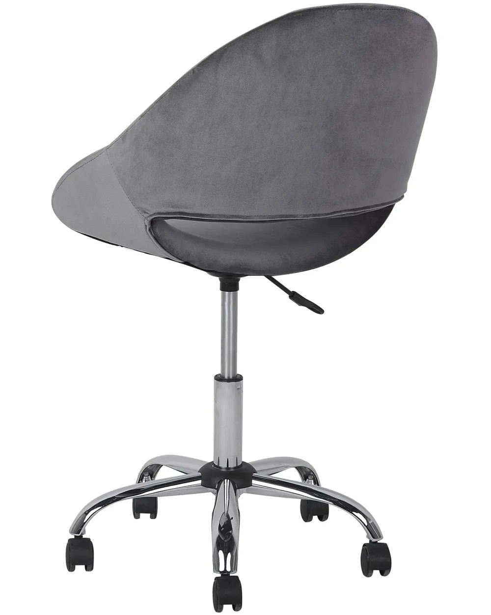 Lastenhuone<Beliani Tyotuoli Sametti Harmaa Selma