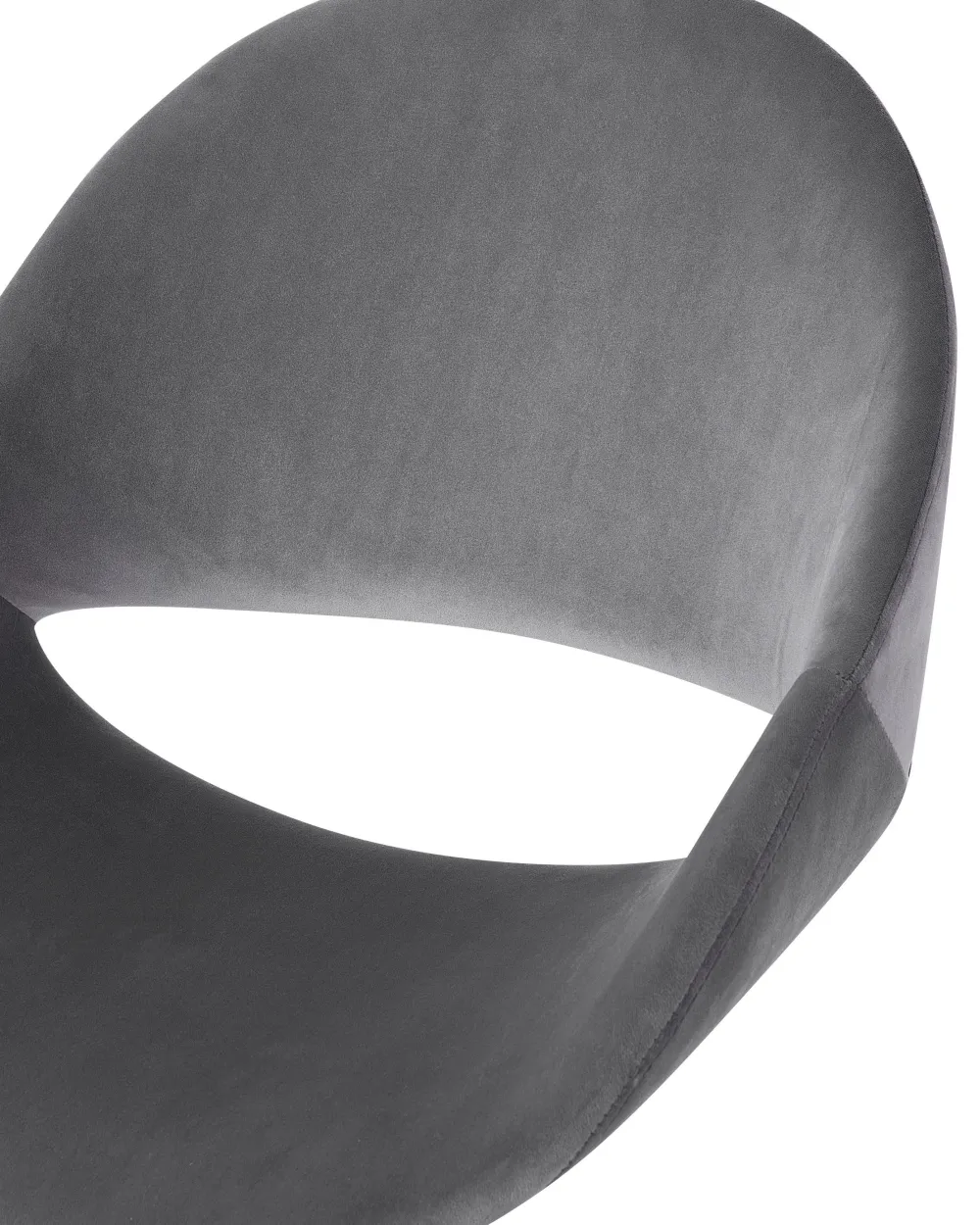 Lastenhuone<Beliani Tyotuoli Sametti Harmaa Selma