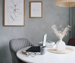 Hot Beliani Tyotuoli Sametti Harmaa Venice