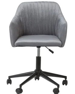 Hot Beliani Tyotuoli Sametti Harmaa Venice