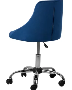 Store Beliani Tyotuoli Sametti Laivastonsininen Parrish