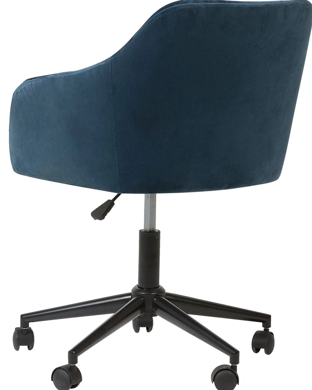 Lastenhuone<Beliani Tyotuoli Sametti Laivastonsininen Venice