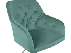 Tuolit<Beliani Tyotuoli Sametti Mintunvihrea Antares