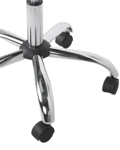 Sale Beliani Tyotuoli Sametti Musta Selma