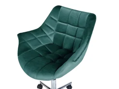 Cheap Beliani Tyotuoli Sametti Sinivihrea Labelle