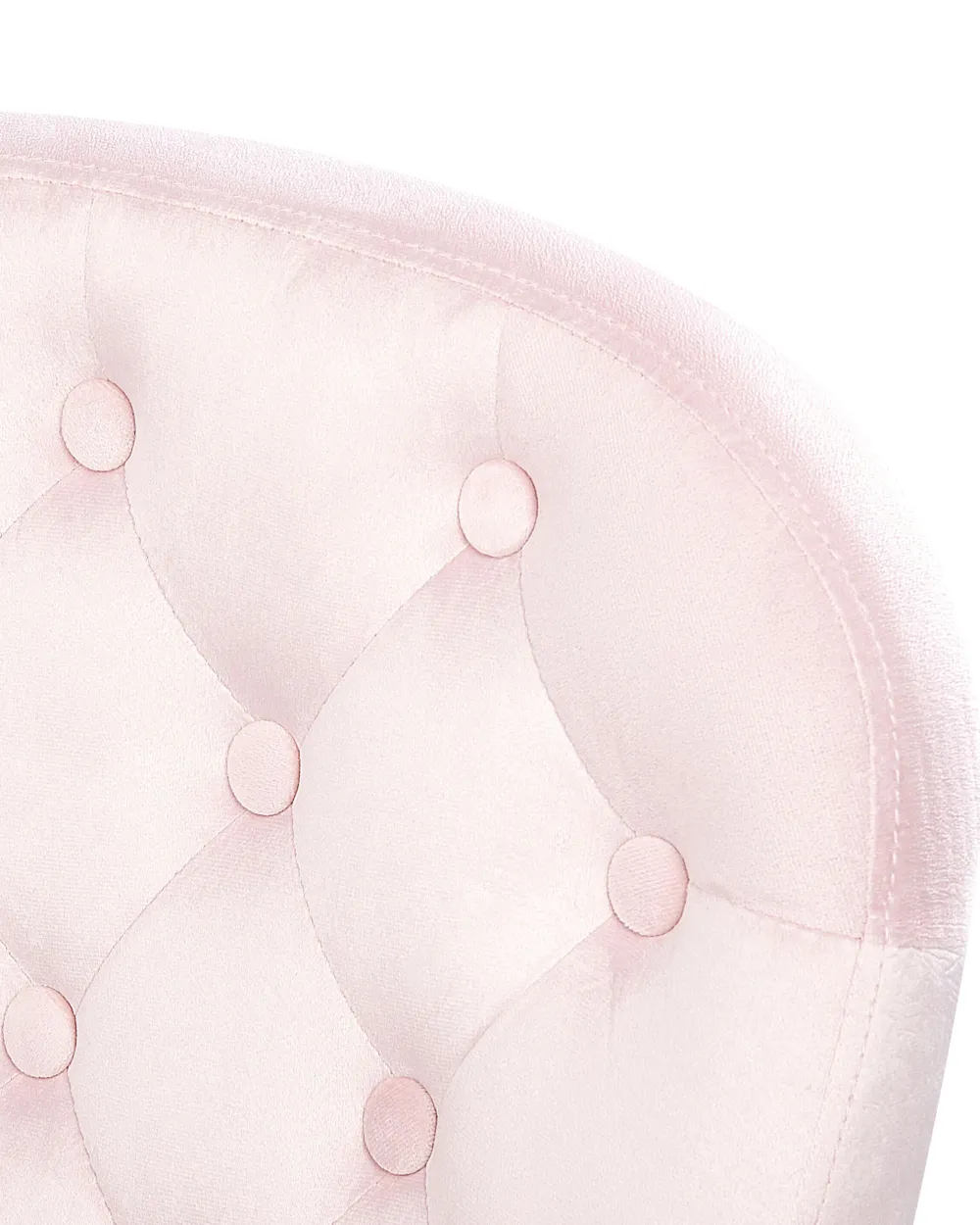 Lastenhuone<Beliani Tyotuoli Sametti Vaaleanpunainen Princess