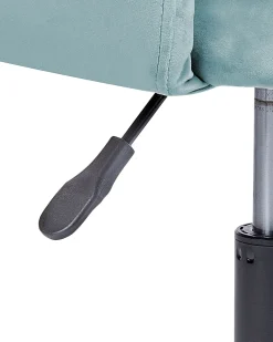 New Beliani Tyotuoli Sametti Vaaleansininen Sanilac