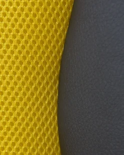 Lastenhuone<Beliani Tyotuoli Verkkokangas Keltainen Ichair