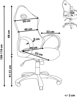 New Beliani Tyotuoli Verkkokangas Limenvihrea Ichair