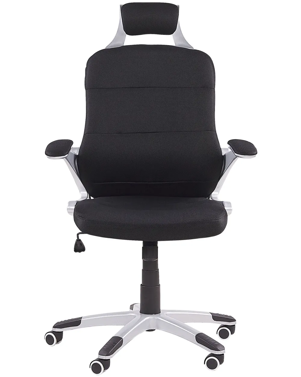 Lastenhuone<Beliani Tyotuoli Verkkokangas Musta Premier