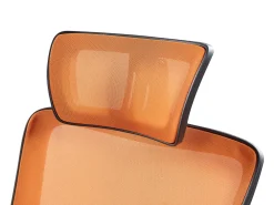 Discount Beliani Tyotuoli Verkkokangas Oranssi Noble