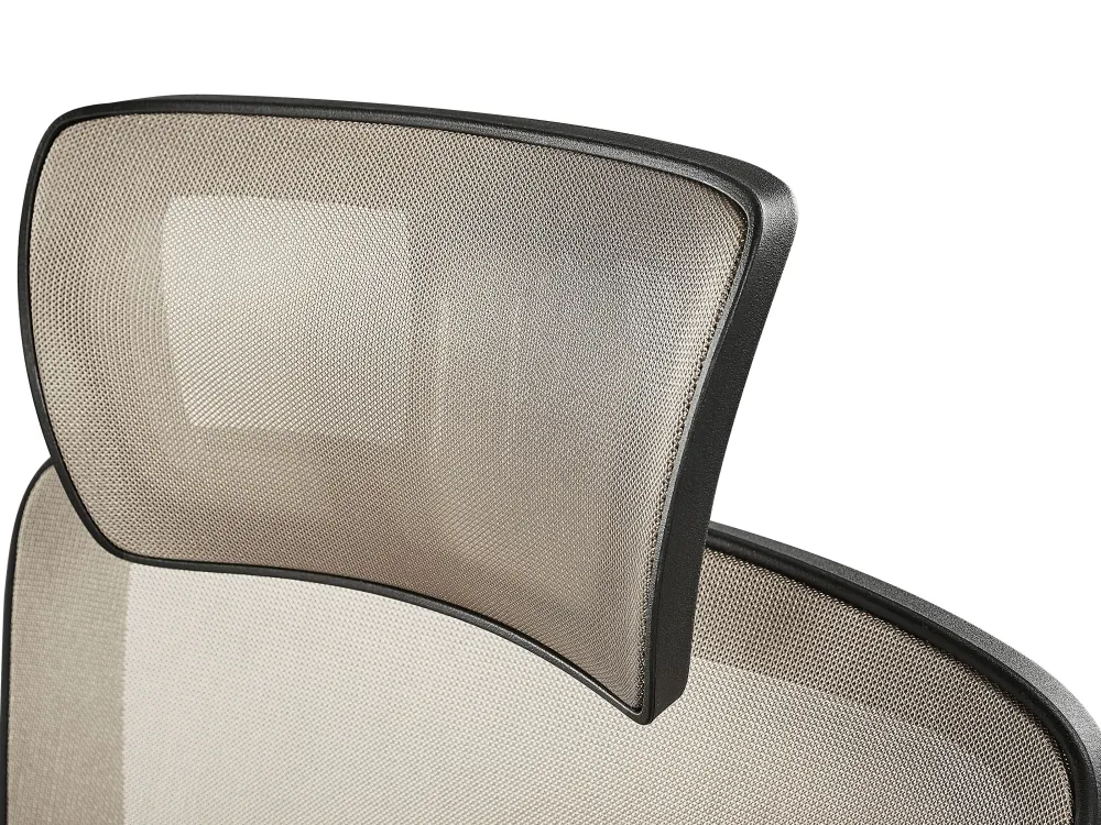 Hot Beliani Tyotuoli Verkkokangas Ruskeanharmaa/Musta Noble