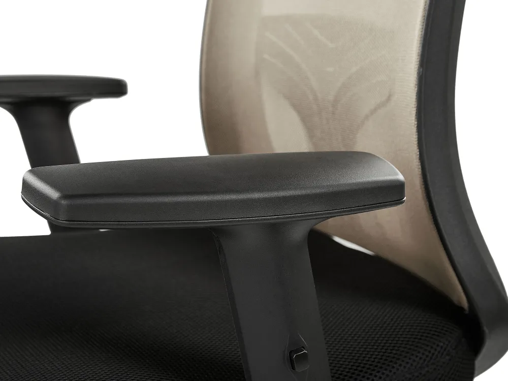 Hot Beliani Tyotuoli Verkkokangas Ruskeanharmaa/Musta Noble