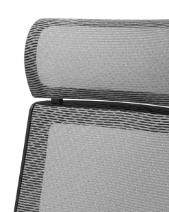 Fashion Beliani Tyotuoli Verkkokangas Tummanharmaa Leader