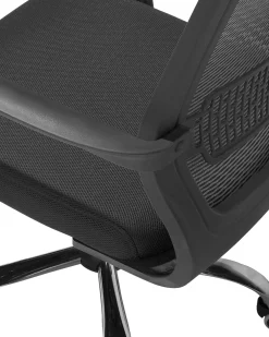 Fashion Beliani Tyotuoli Verkkokangas Tummanharmaa Leader