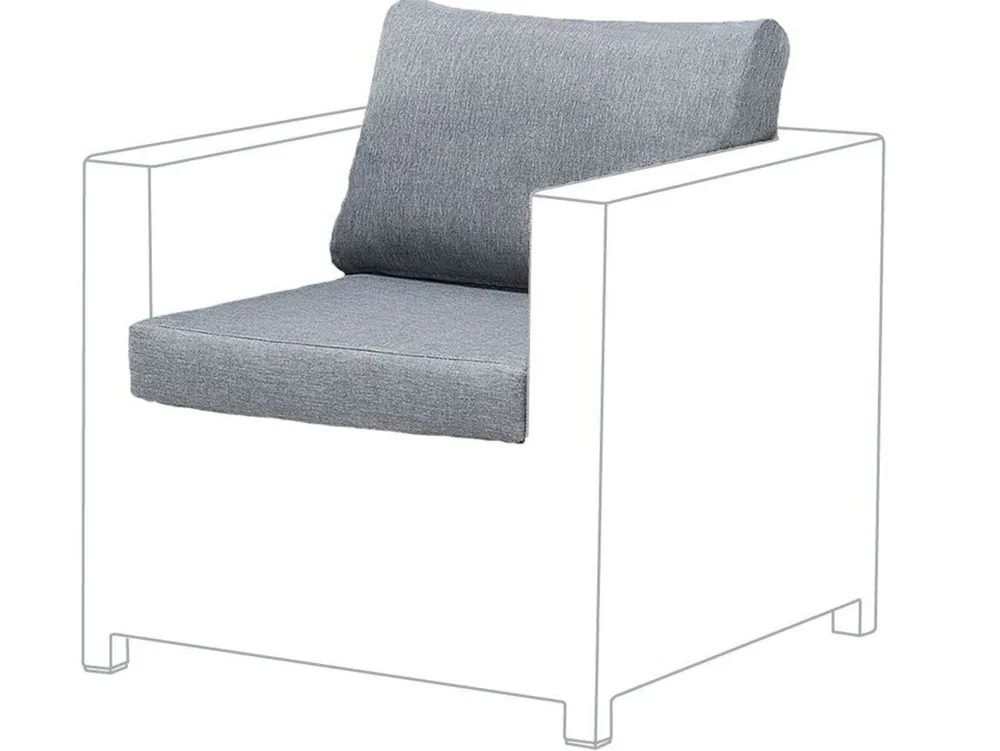 Online Beliani Tyynynpaalliset Ulkotiloihin Harmaa Milano