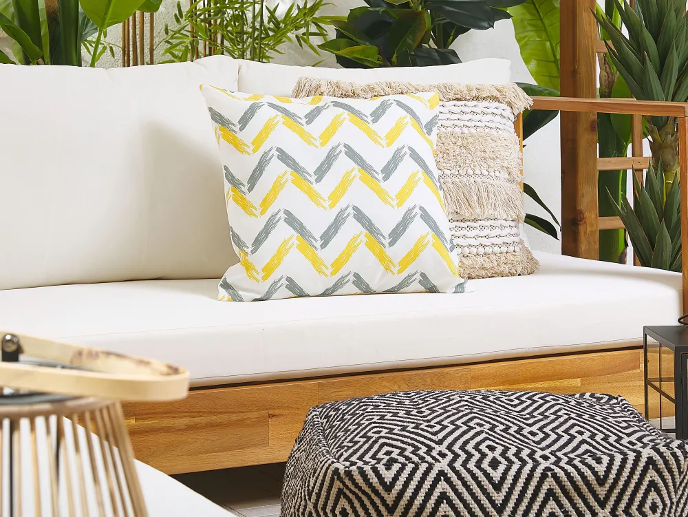 Discount Beliani Ulkokoristetyyny Monivarinen 45 X 45 Cm 2 Kpl Affile