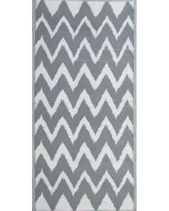 Cheap Beliani Ulkomatto Kaksipuolinen Harmaa 90 X 180 Cm Sirsa