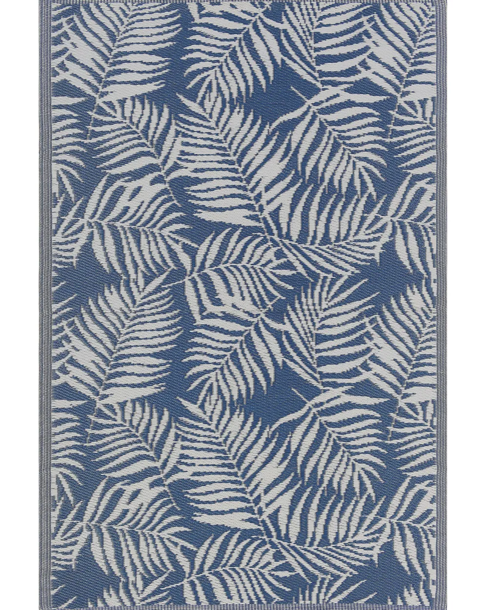 Online Beliani Ulkomatto Kaksipuolinen Laivastonsininen 120 X 180 Cm Kota