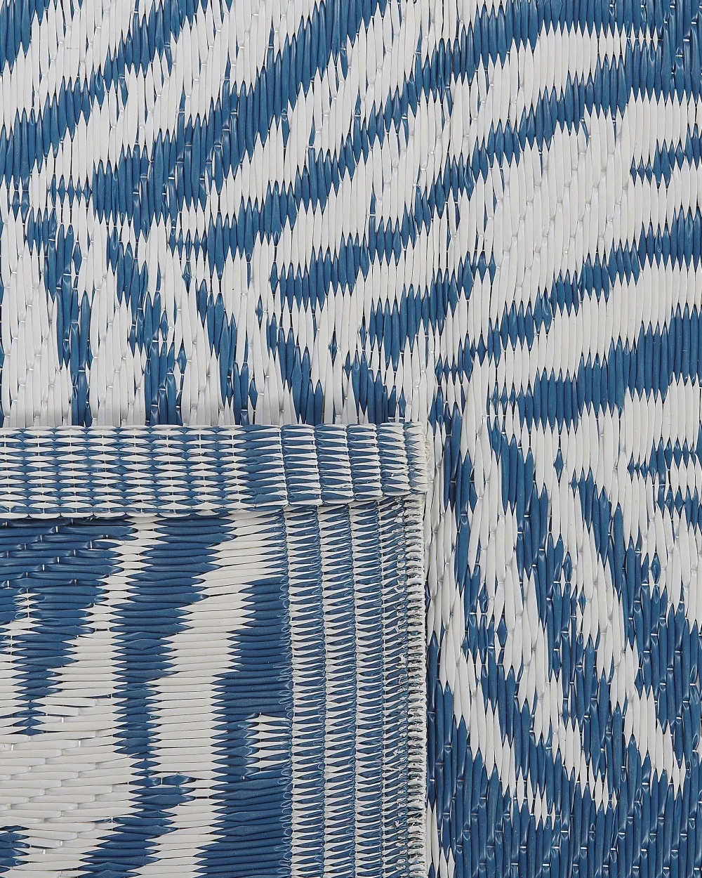 Online Beliani Ulkomatto Kaksipuolinen Laivastonsininen 120 X 180 Cm Kota