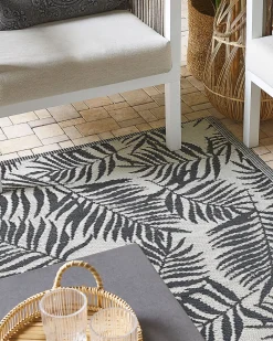 Matot<Beliani Ulkomatto Kaksipuolinen Musta 120 X 180 Cm Kota