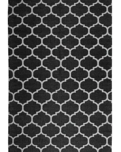 Matot<Beliani Ulkomatto Kaksipuolinen Musta/Valkoinen 160 X 230 Cm Aladana