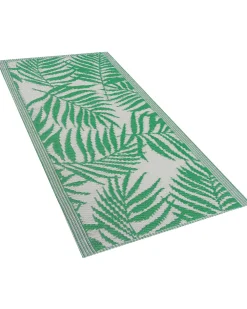 Matot<Beliani Ulkomatto Kaksipuolinen Vihrea 60 X 105 Cm Kota