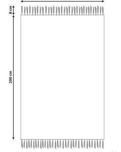 Best Sale Beliani Ulkomatto Kangas Harmaa 140 X 200 Cm Yavu