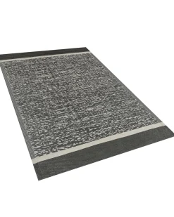 Fashion Beliani Ulkomatto Musta/Valkoinen 120 X 180 Cm Ballari