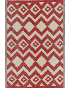 Best Beliani Ulkomatto Punainen 120 X 180 Cm Dewas