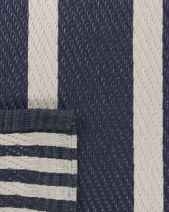 Matot<Beliani Ulkomatto Tummansininen 120 X 180 Cm Haldia