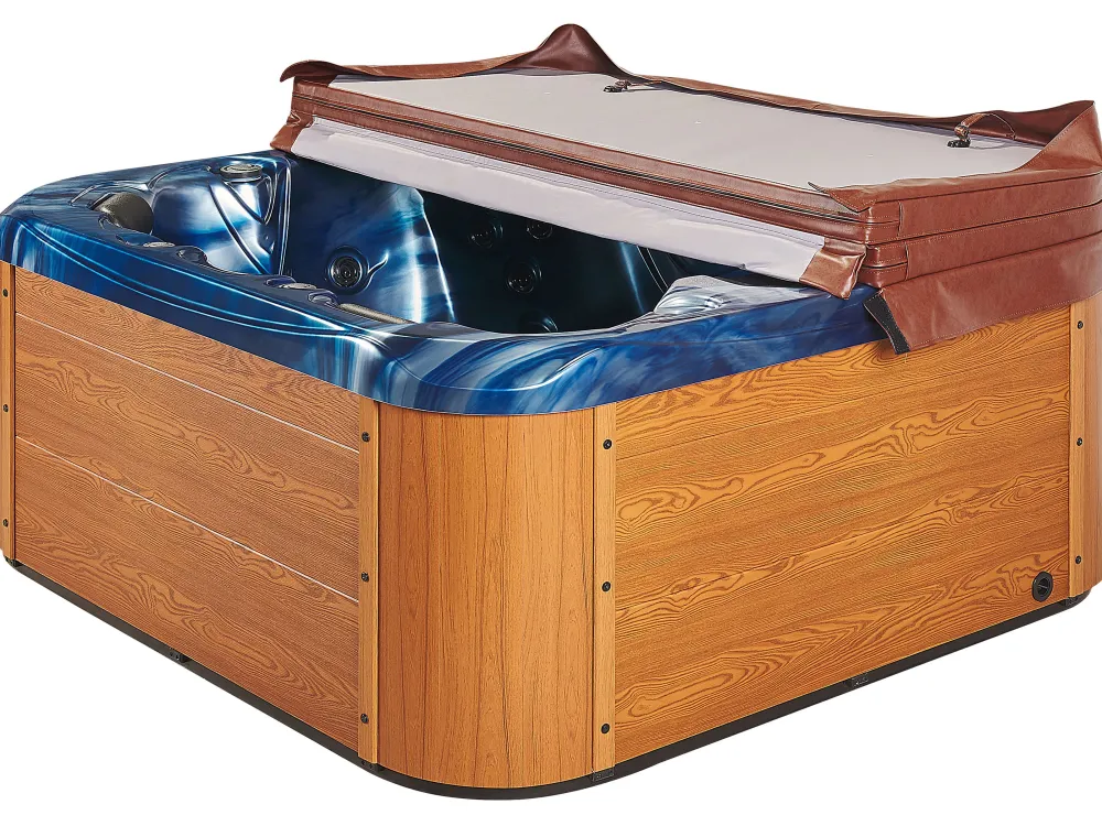 Cheap Beliani Ulkoporeallas Led-Valot Sininen 200 X 200 Cm Lastarria