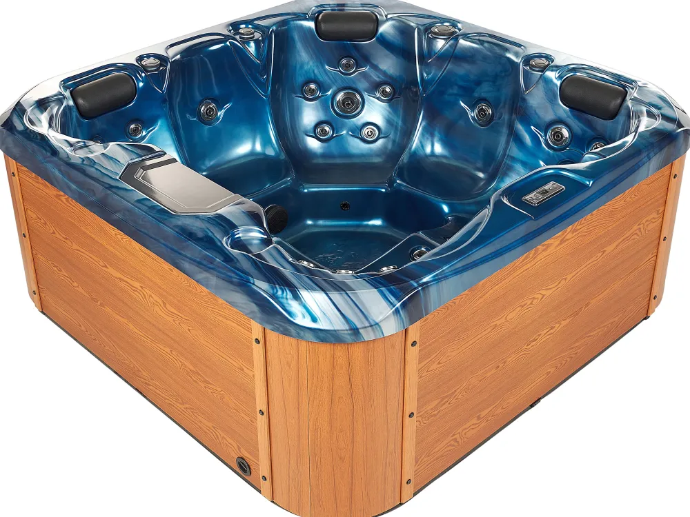 Cheap Beliani Ulkoporeallas Led-Valot Sininen 200 X 200 Cm Lastarria