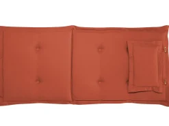 Flash Sale Beliani Ulkoruokailuryhma 6-Istuttava Akaasiapuinen Terrakotan Varisilla Pehmusteilla Toscana