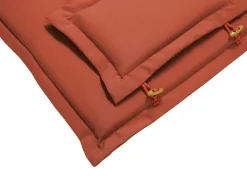 Flash Sale Beliani Ulkoruokailuryhma 6-Istuttava Akaasiapuinen Terrakotan Varisilla Pehmusteilla Toscana