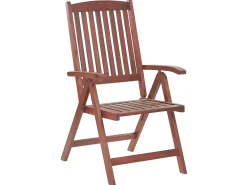 Flash Sale Beliani Ulkoruokailuryhma 6-Istuttava Akaasiapuinen Terrakotan Varisilla Pehmusteilla Toscana