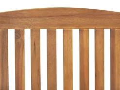 Ulkokalusteet<Beliani Ulkoruokailuryhma 6-Istuttava Vaalea Puu Java