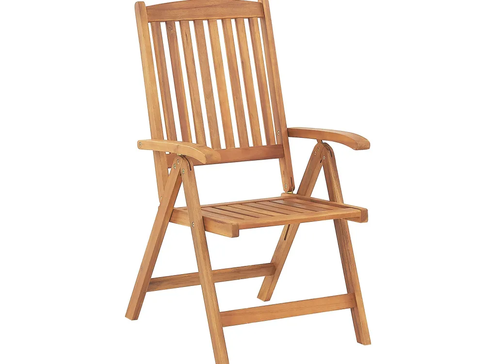 Ulkokalusteet<Beliani Ulkoruokailuryhma 6-Istuttava Vaalea Puu Java