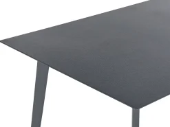 Ulkokalusteet<Beliani Ulkoruokailuryhma Metallinen Harmaa Mileto